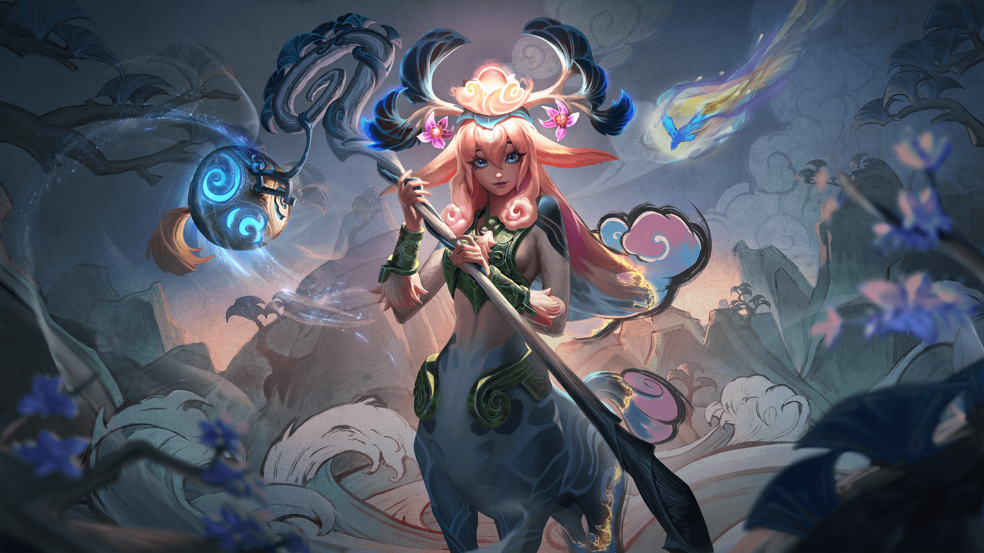 League of Legends Splash Art Lillia by KGSW